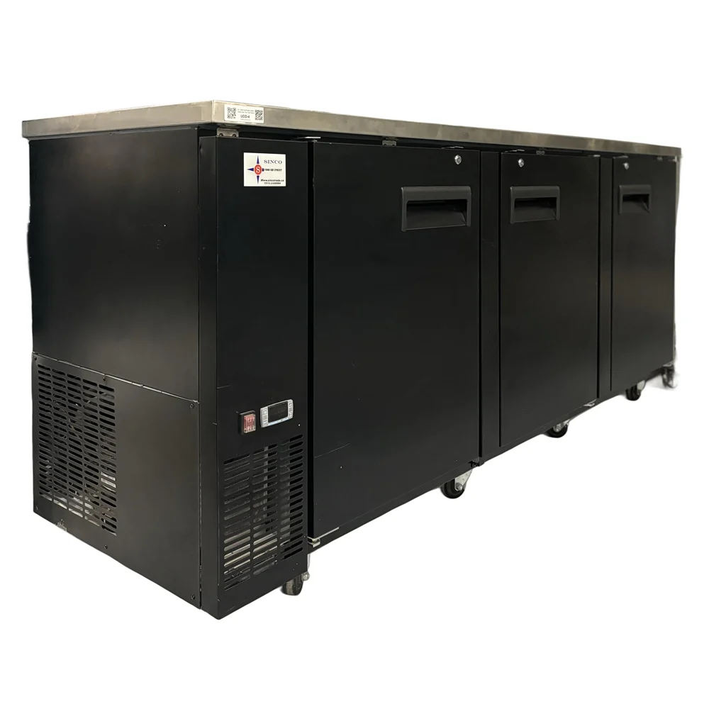 91'' CHEF Draft Beer Cooler Triple Door Two Tap Towers UDD-4 - Image 4