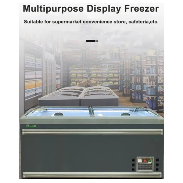 Alaska-Line 98'' Island Chest Freezer Commercial Super Size 37 Cu.Ft. Capacity HIT-601 - Image 10