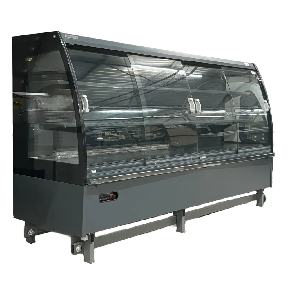 99" Alaska-Line Open Air Deli Merchandise Cooler Showcase Remote Compressor HIT-108-2 - Image 4