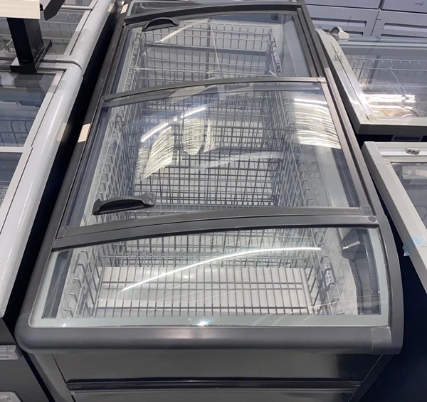 99'' CHEF Combined Island Freezer End Unit With Sliding Glass Top CQS-25L - Image 12