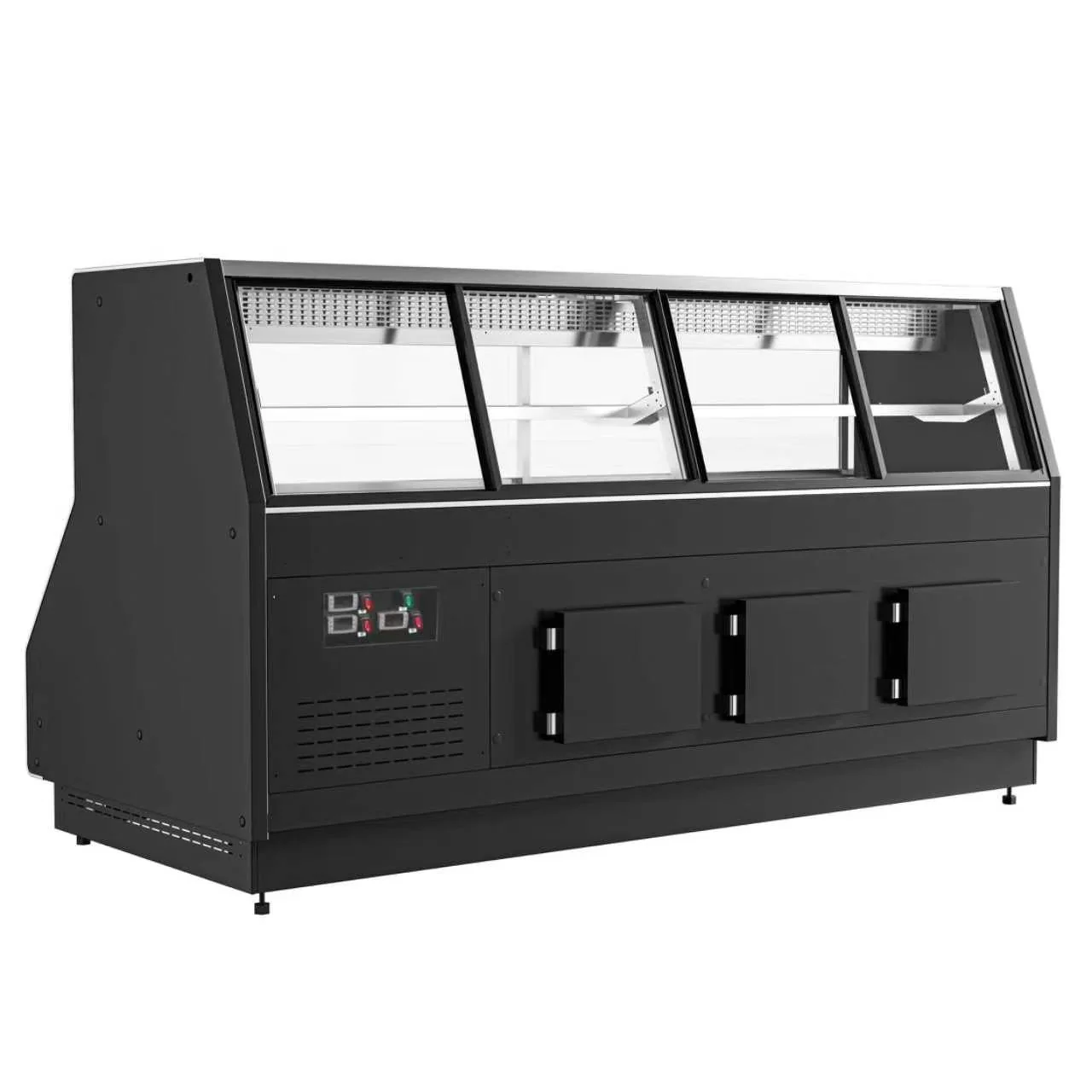 Alaska Line 73'' Remote Gravity Coil Meat Case Grab and Go Cooler HIT-1577 - Image 3