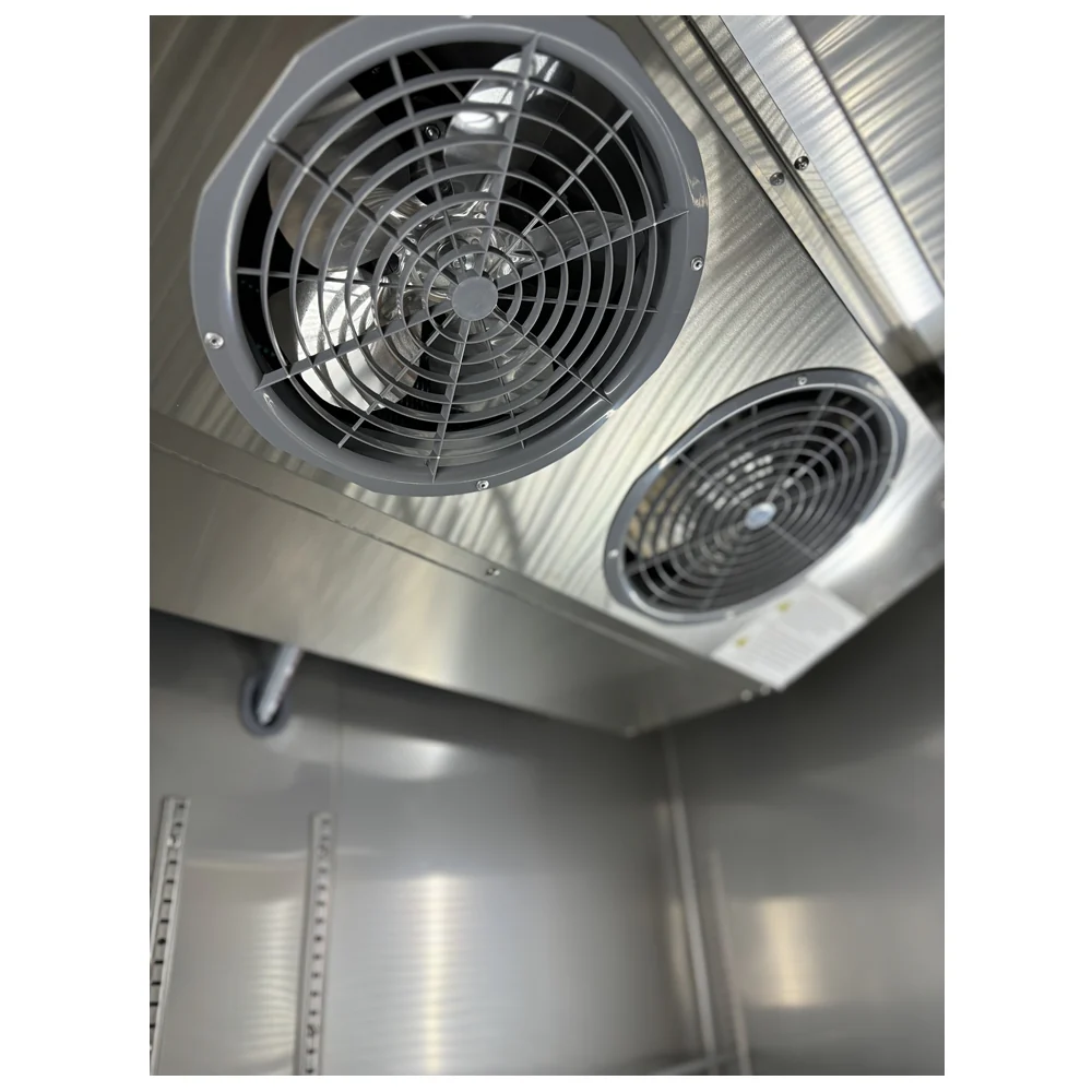 Alaska-Line 55'' Stainless Steel Two Glass Door Cooler 50 Cu.Ft., HIT-409 - Image 7