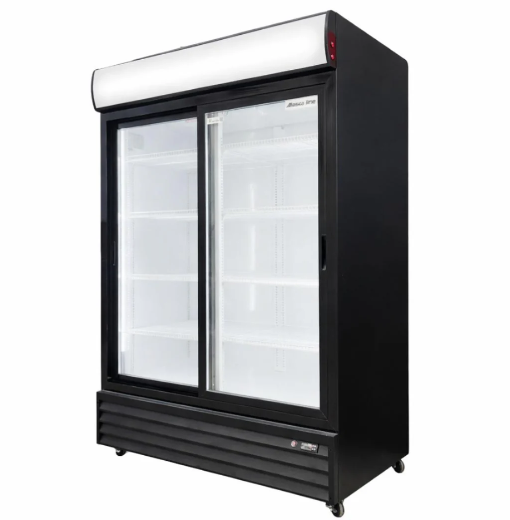 Alaska-Line 52'' Double Sliding Glass Door Cooler - 38.3 Cu.Ft. HIT-801 - Image 6