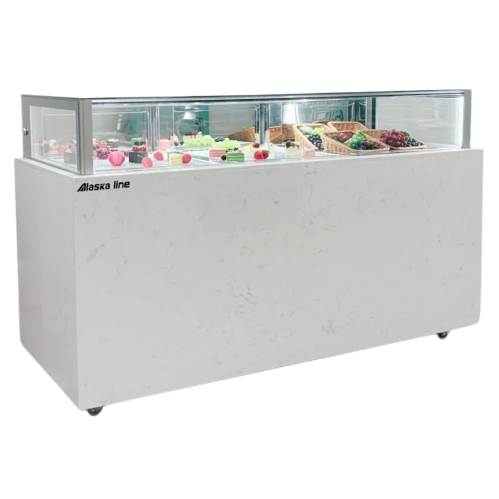 Alaska Line 70.8'' Chocolate Display Case HIT-419 - Image 4