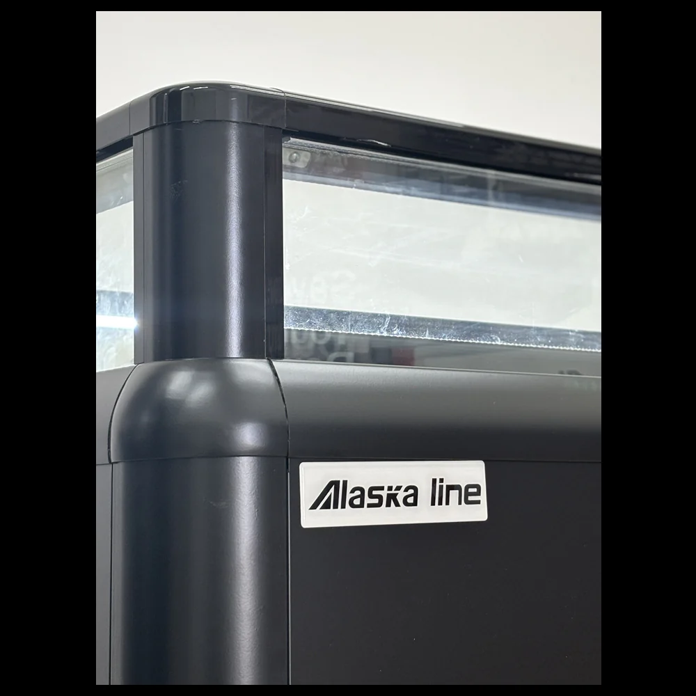 Alaska Line 96'' Dual Temperature Open Display Island Freezer, Cooler HIT-606 - Image 5