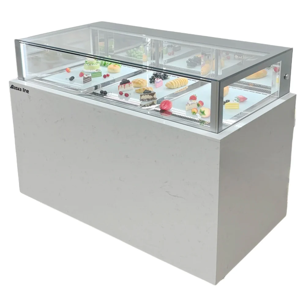 Alaska Line 59'' Chocolate Display Case HIT-418 - Image 4