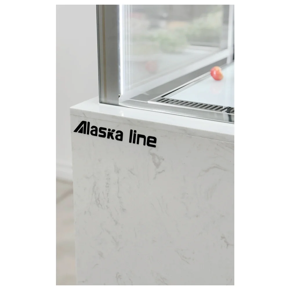 Alaska Line 59'' Chocolate Display Case HIT-418 - Image 6