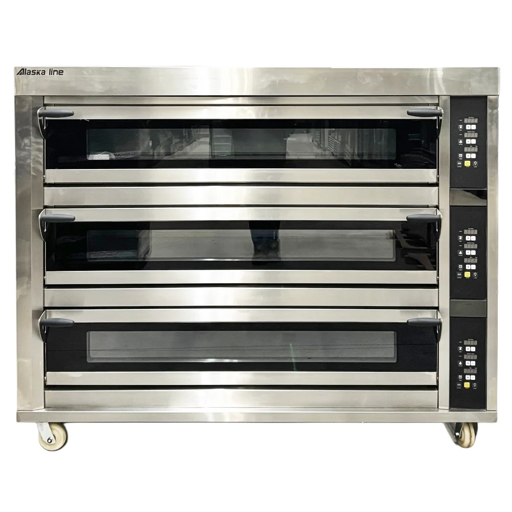 Alaska-Line Electric Bakery Three Deck Oven HIT-441 - Image 2