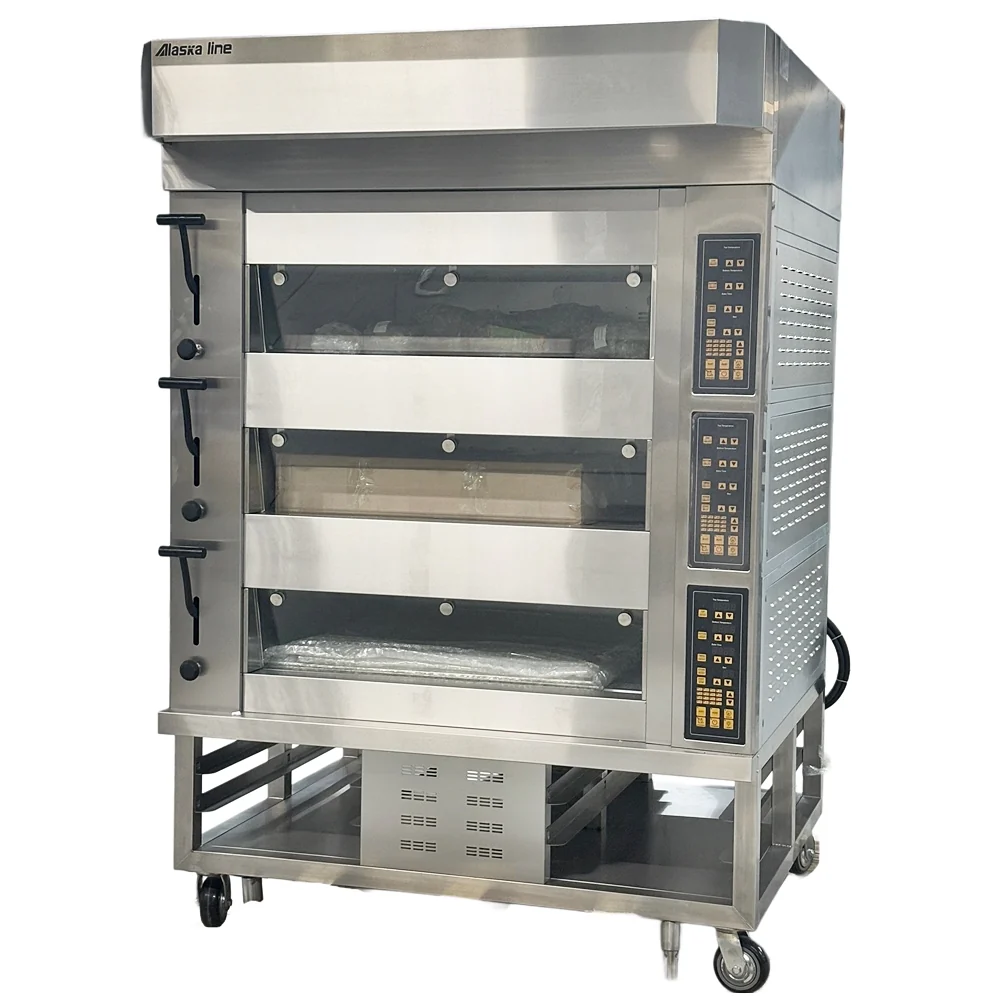 Alaska-Line Electric Bakery Deck Oven HIT-444 - Image 4