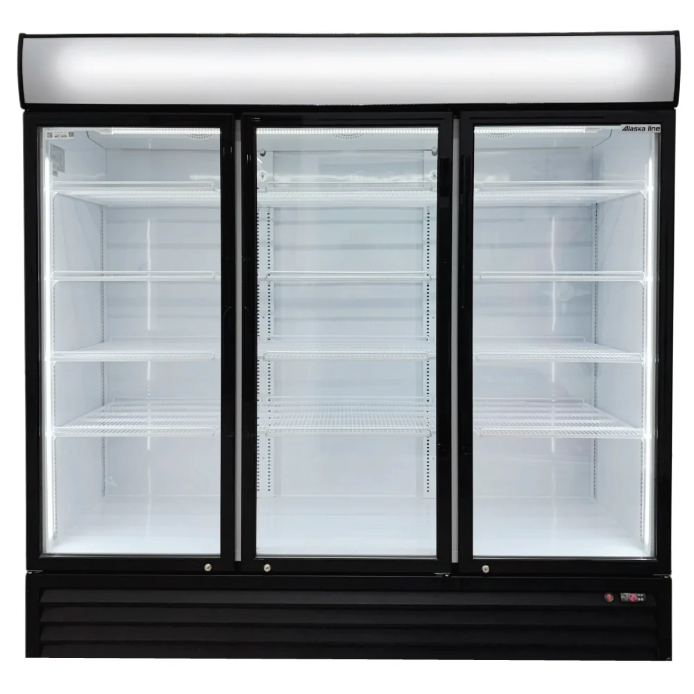 Alaska Line 78'' Three Glass Door Cooler 68.3 Cu.Ft. Capacity HIT-826 - Image 4