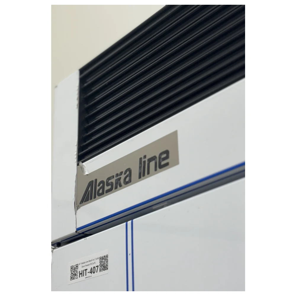 54" Alaska-Line Reach in 2 Solid Door Freezer 50 Cu.Ft., HIT-407 - Image 6