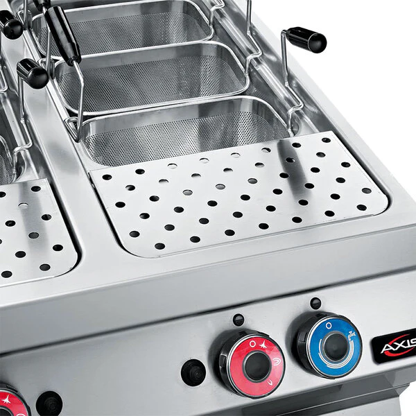Axis Dual Tank Gas Pasta Cooker - 100,000 BTU AX-GPC-2 - Image 3