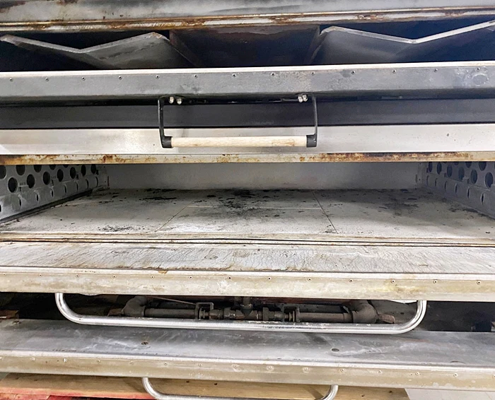 Baker's Pride Double Deck Pizza Oven Natural Gas, FC-616 and Y600, Used FOR01869 - Image 7