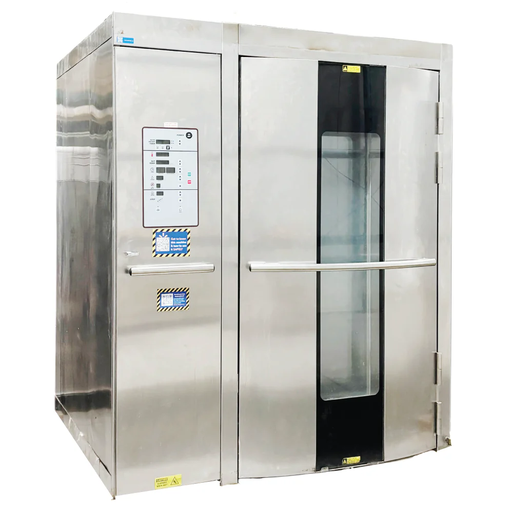Baxter 72" Double Natural Gas Rotating Rack Oven 275,000 BTU Used FOR02429 - Image 4