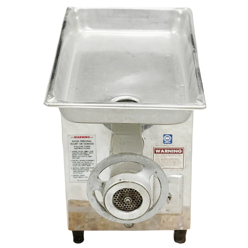 BIRO 8-12 Commercial Meat Grinder – #12 Head, 1HP, Stainless Steel Used FOR02272 - Image 3