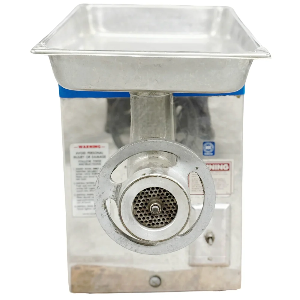 BIRO 8-12 Commercial Meat Grinder – #12 Head, 1HP, Stainless Steel Used FOR02272 - Image 4