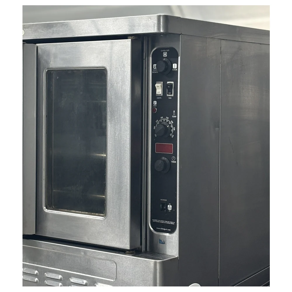 Blodgett Double Deck Convection Oven Natural Gas Used FOR02319 - Image 3