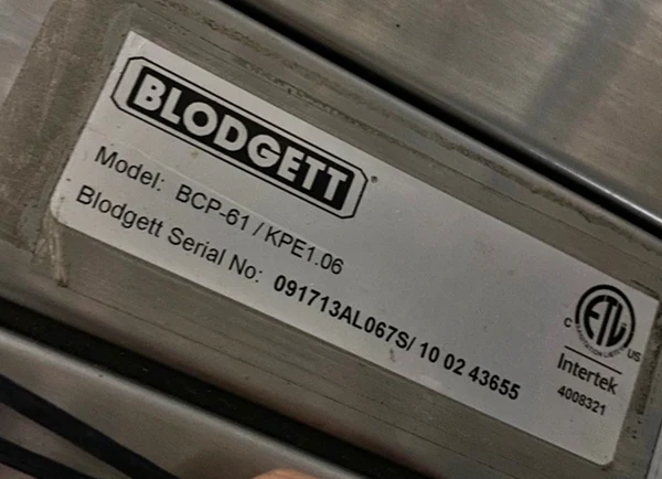 Blodgett Electric Single Deck Combi Oven Used FOR01913 - Image 7
