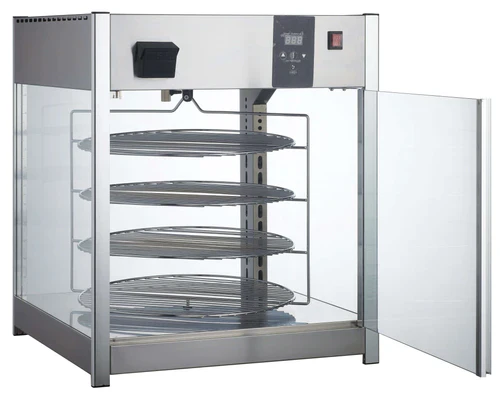 Canco Deluxe Glass Display Pizza/Pretzel/Food Warmer RTR-158L - Image 3