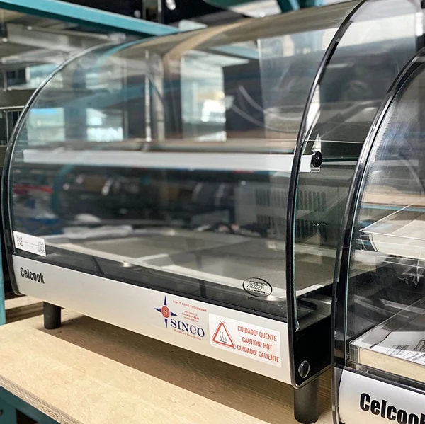 22'' Celcook 4 Tray Display Warmer CHD-22CAL - Image 3