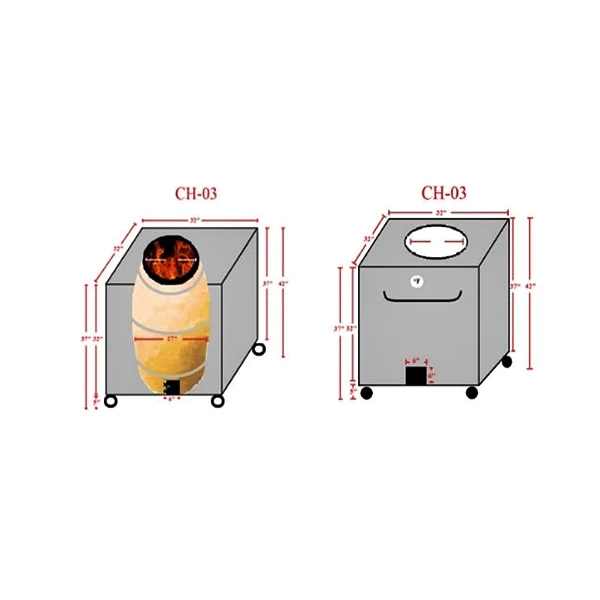 32'' Morni Charcoal Operated Tandoori Oven CH-03 - Image 3