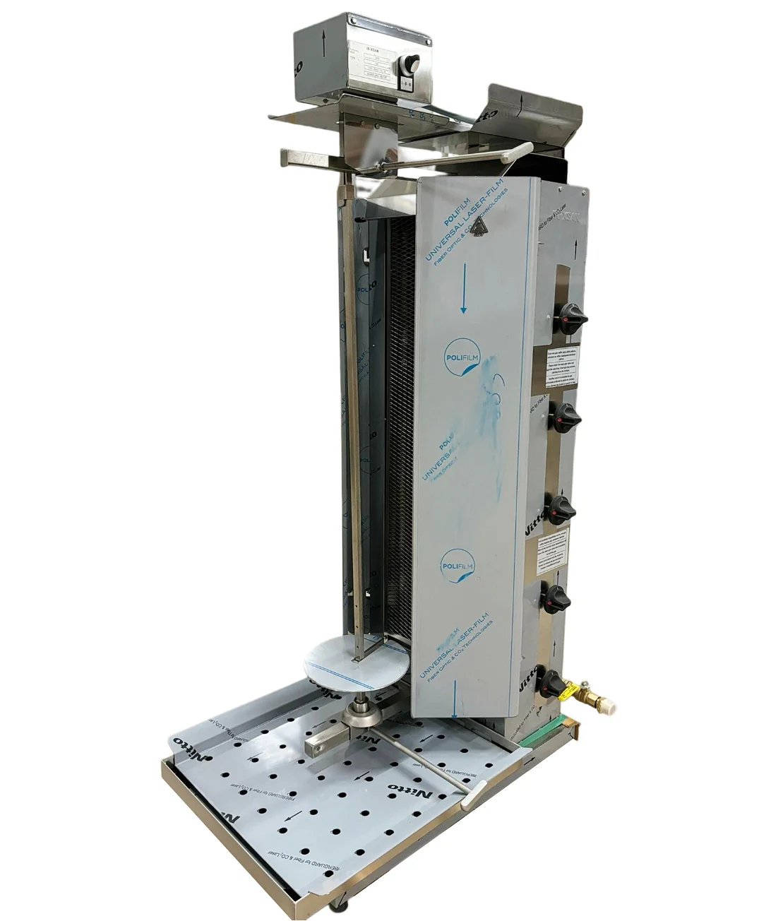 Inoksan Doner Shawarma Machine 5 Burner Natural Gas INO-PDG105MN - Image 3
