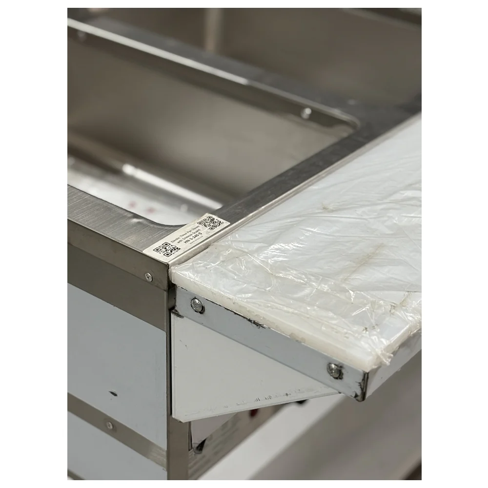 CHEF Electric Three Pan Steam Table with Sneeze Guard HN-3-240-S - Image 5
