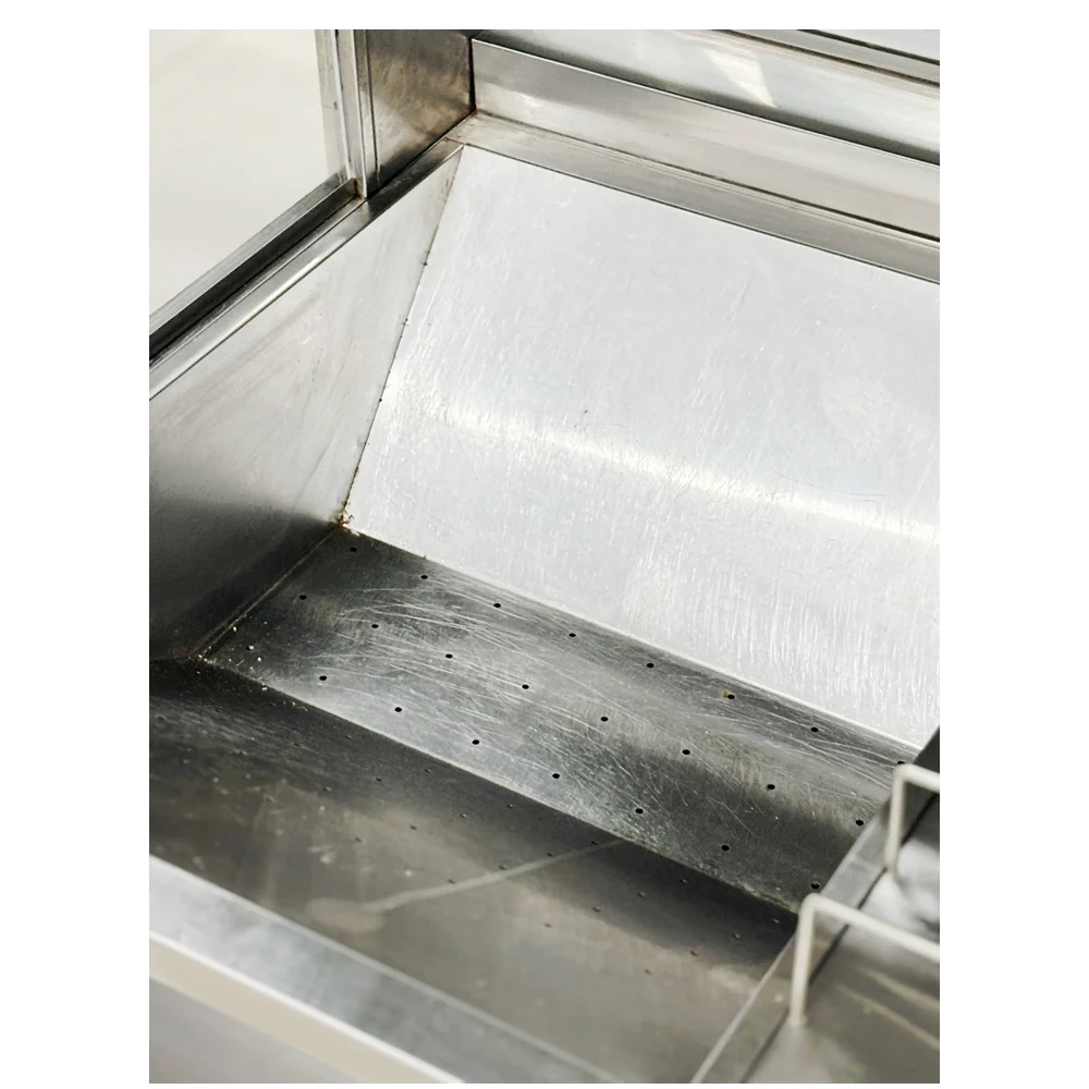 CHEF Fry Warmer Dump Station Electric with Cabinet Used FOR02372 - Image 5
