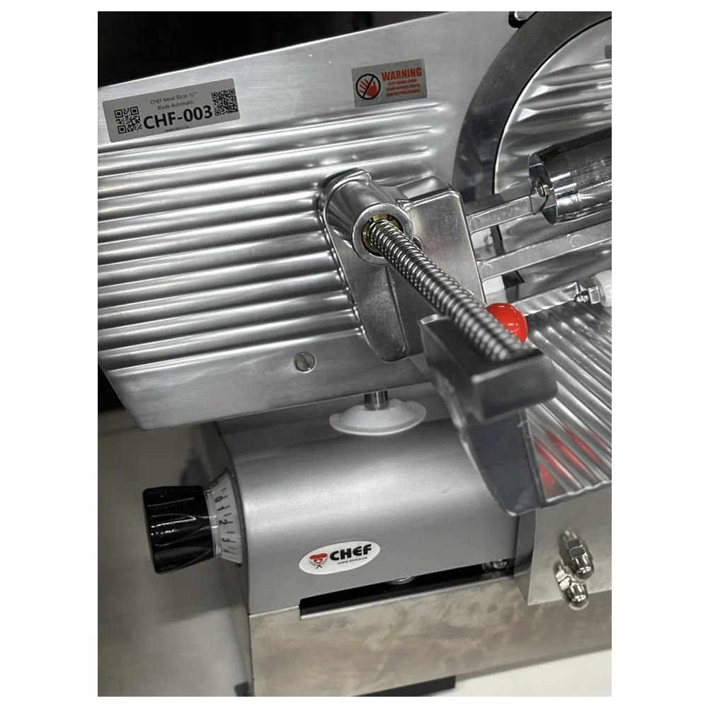 CHEF Meat Slicer 12'' Blade Automatic CHF-003 - Image 5