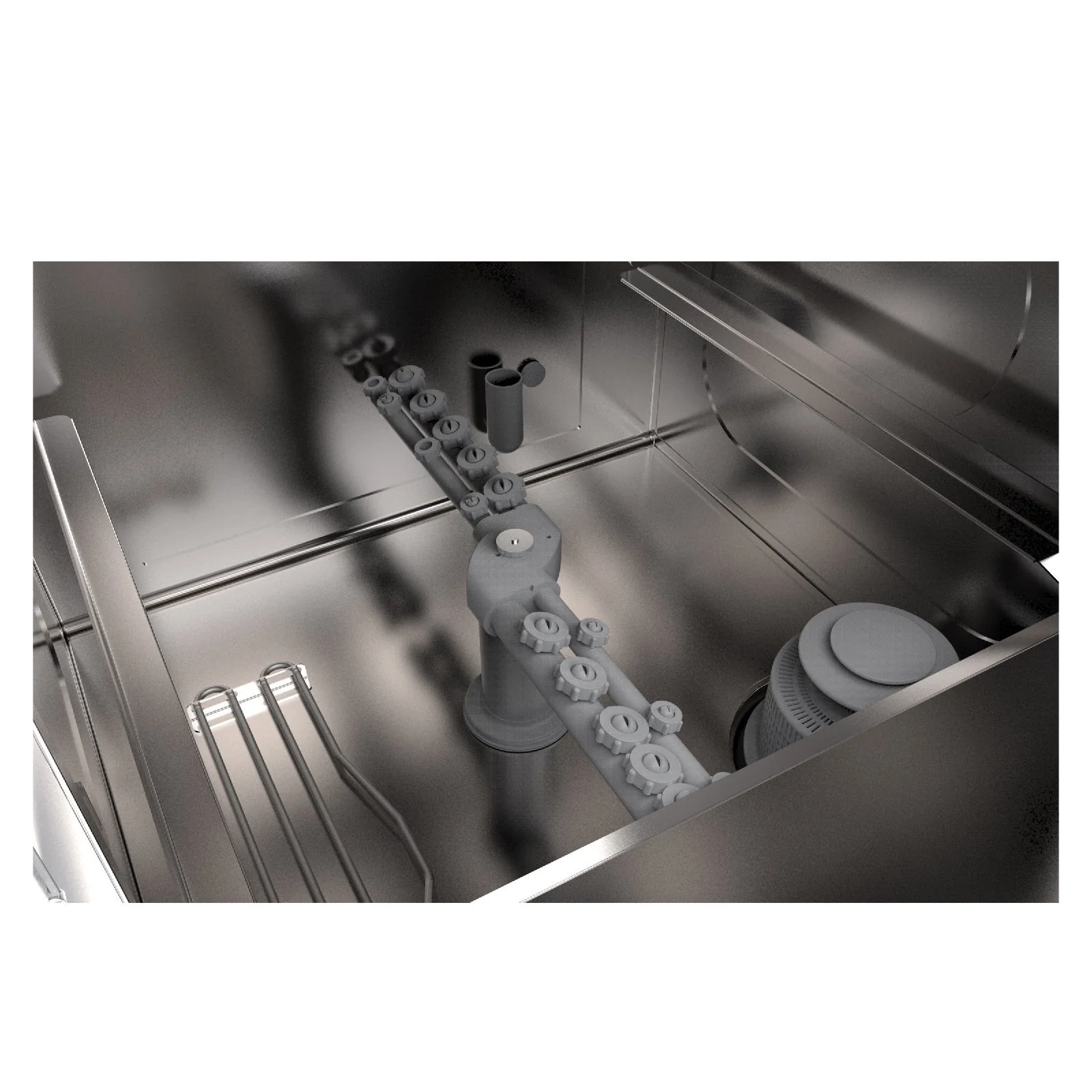 Inoksan High Temp Undercounter Dishwasher INO-BYM052N - Image 3