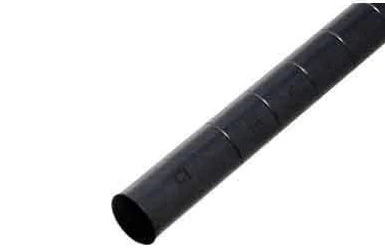 Chrome/Black Epoxy Wire Shelf Poles (Set of 4) - Various Sizes - Image 5