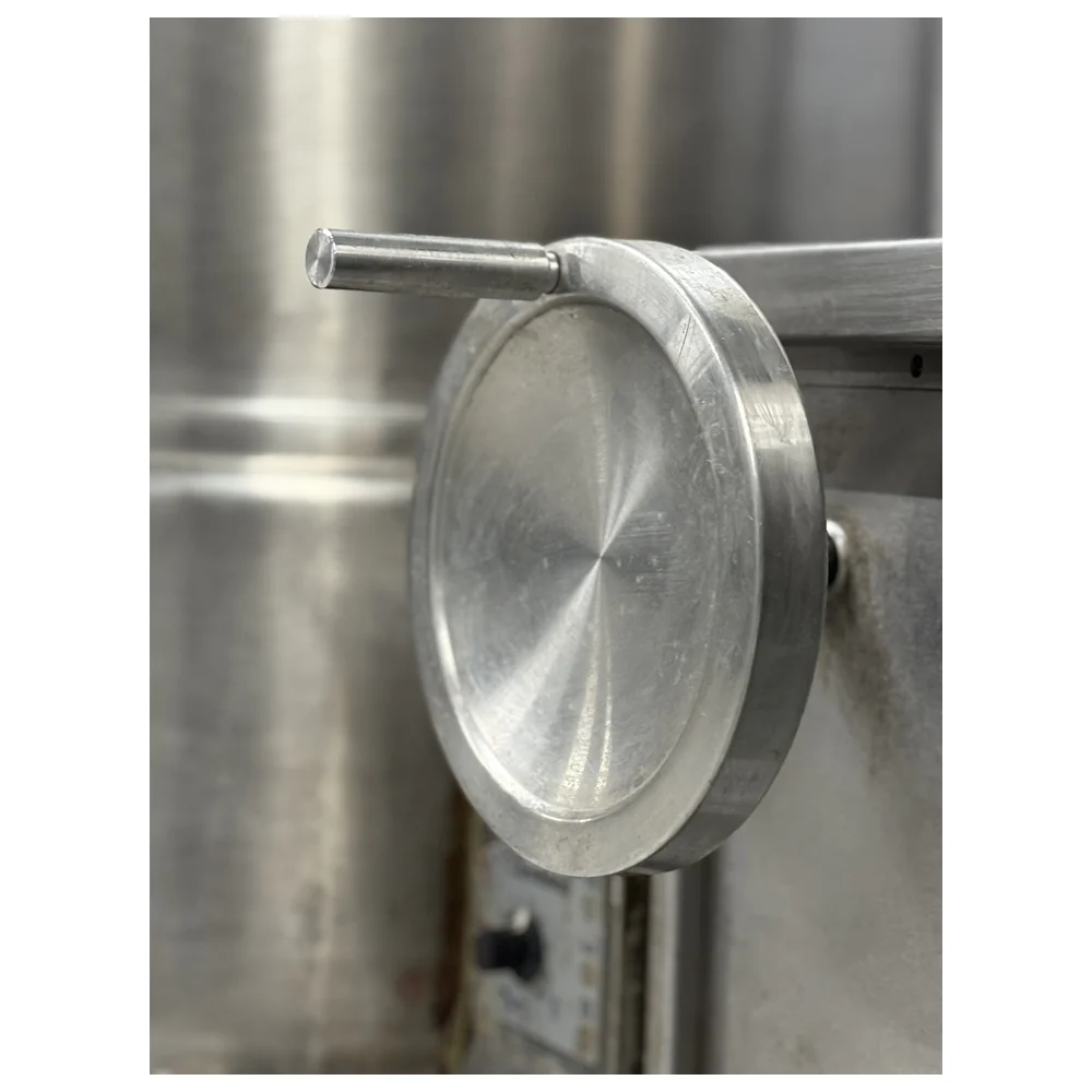 Cleveland Natural Gas 60 Gallon Tilting 2/3 Steam Jacketed Kettle - 190,000 BTU Used FOR02407 - Image 6