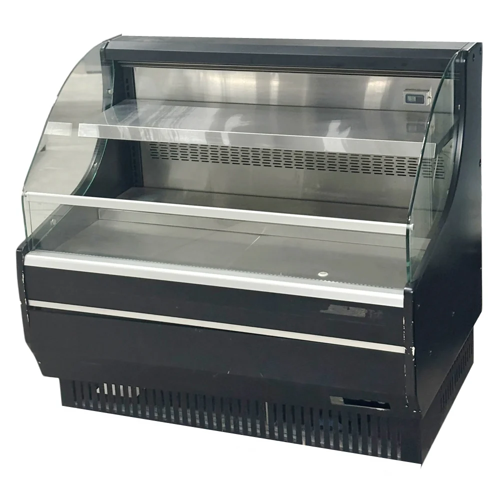 Coldco 33" Low Profile Refrigerated Open Display Showcase Used FOR02440 - Image 3