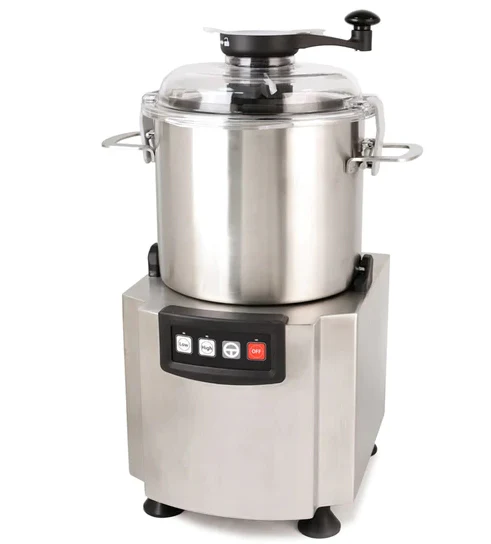 Commercial Heavy Duty Bowl Vegetable Cutter Double Blade 18 Liter Capacity, FC-18V2