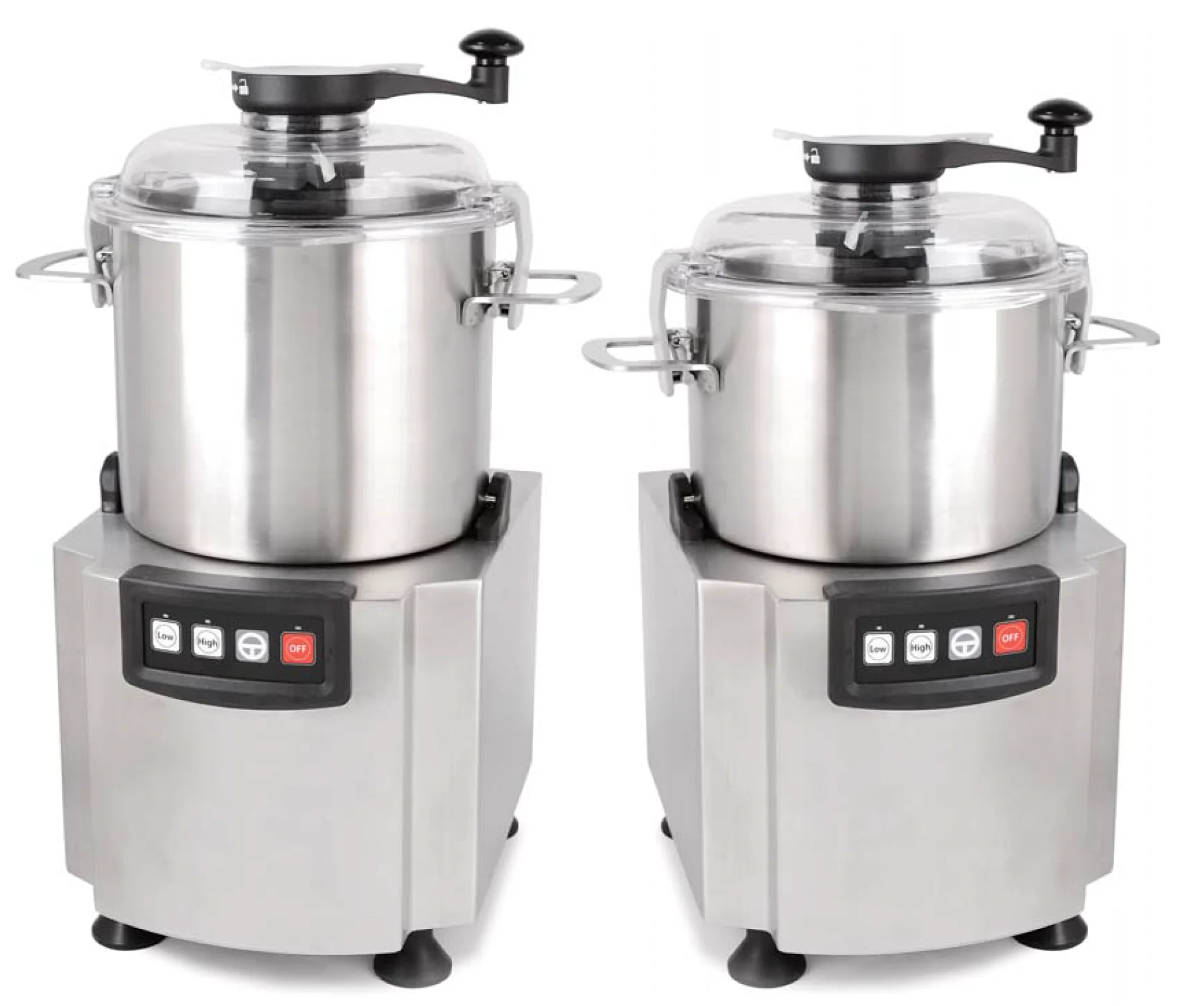 Commercial Heavy Duty Bowl Vegetable Cutter Double Blade 18 Liter Capacity, FC-18V2 - Image 2