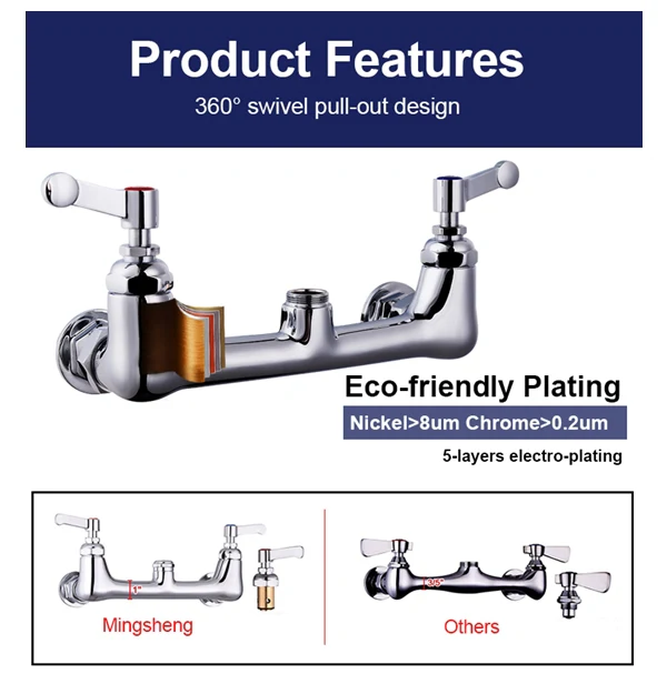 Commercial Pre-Rinse Faucet MS-5803-1P - Image 4