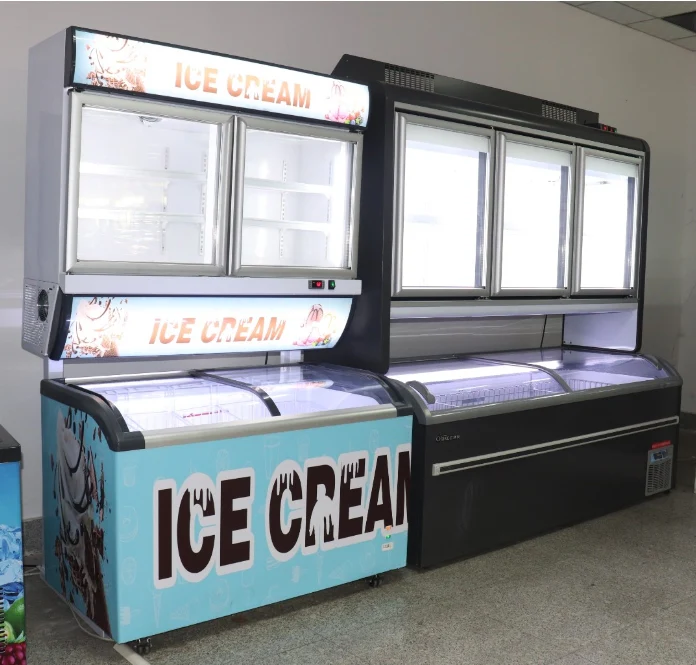 CHEF Double Deck Freezer Ice Cream Top Cabinet UP-1200 - Image 6