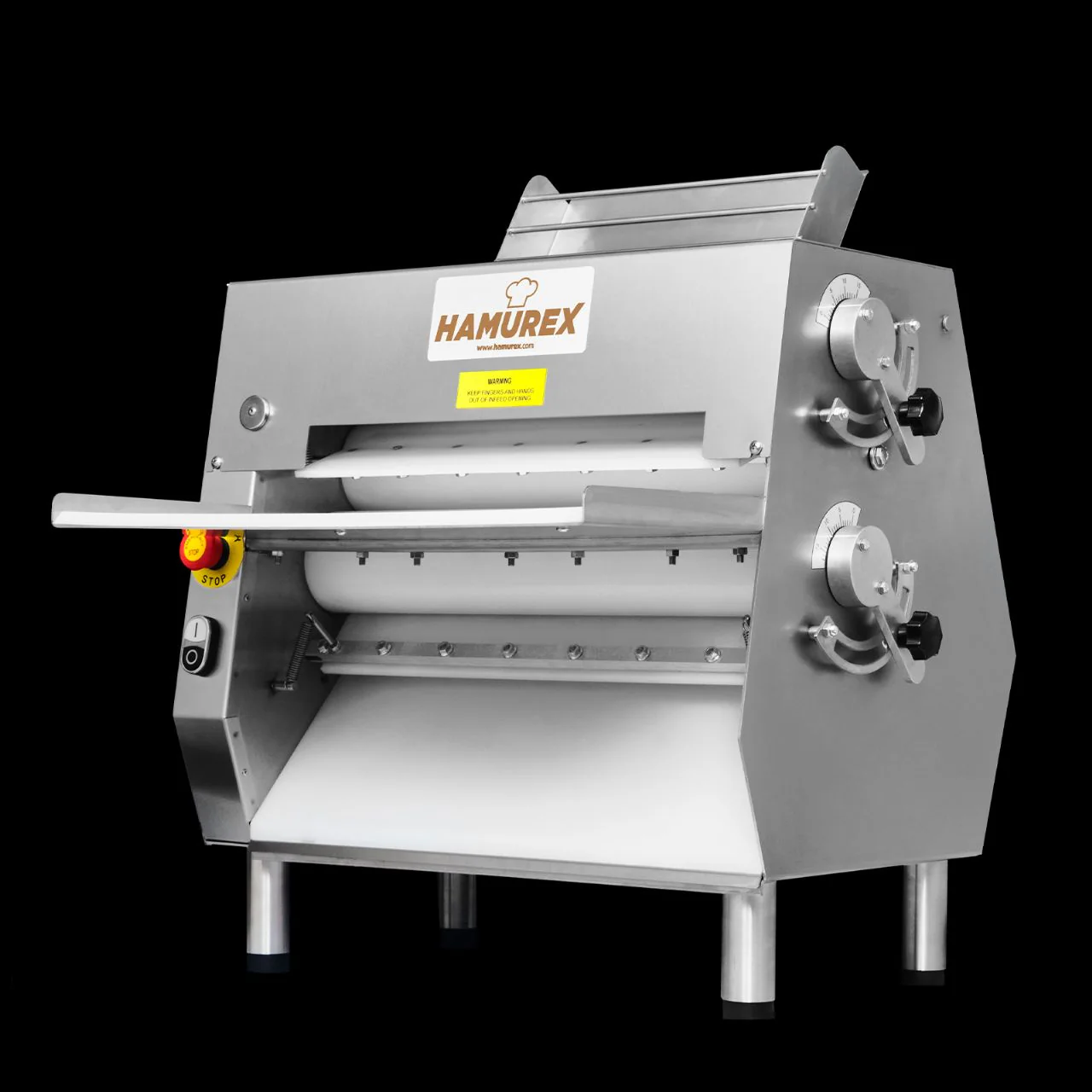 CHEF Double Dough Sheeter Machine 20'' Roller SMA-500 - Image 6