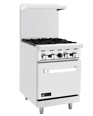 EFI 24″ Propane Range With 4 Open Burner RCTRS-4B-P
