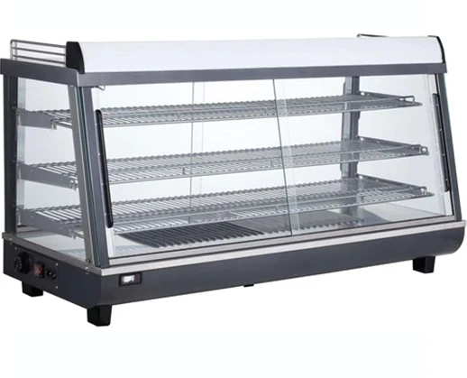 EFI 36″ Angled Glass Countertop Heated Display Case HCGS-3526 - Image 2