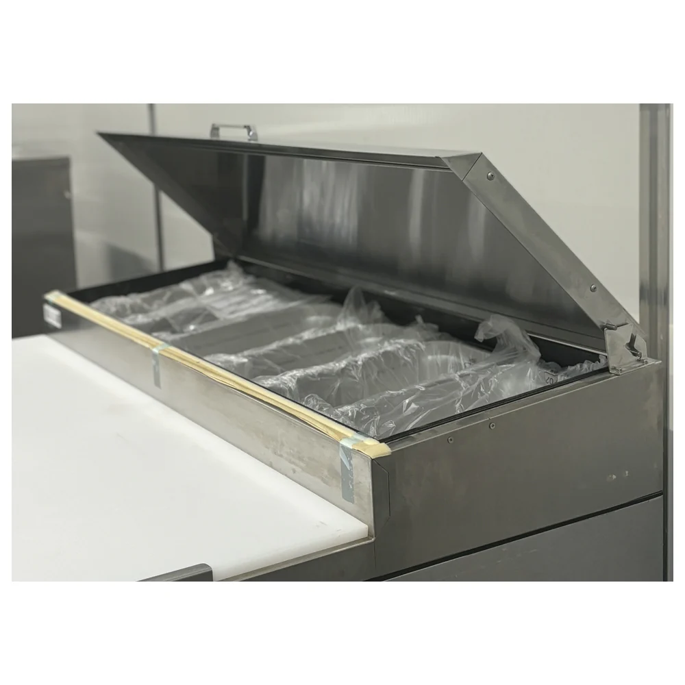 EFI 44" Refrigerated Pizza Prep Table with Two Drawers CPDW2-44VC - Image 3