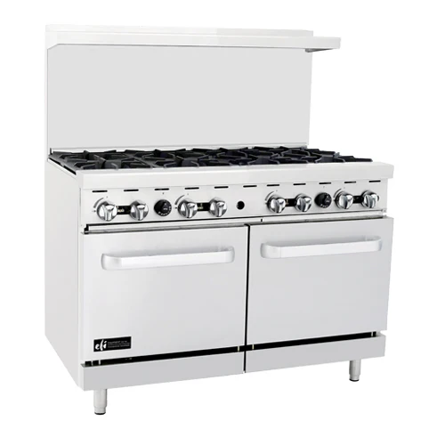EFI 48″ Natural Gas Range With 8 Burner RCTRS-8B-N