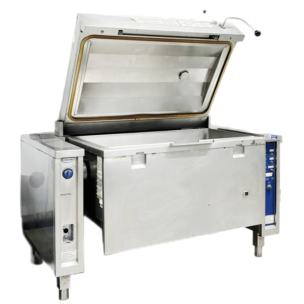 Electrolux Tilting Skillet with Pressure Lid 40 Gallon Natural Gas Used FOR01881 - Image 4