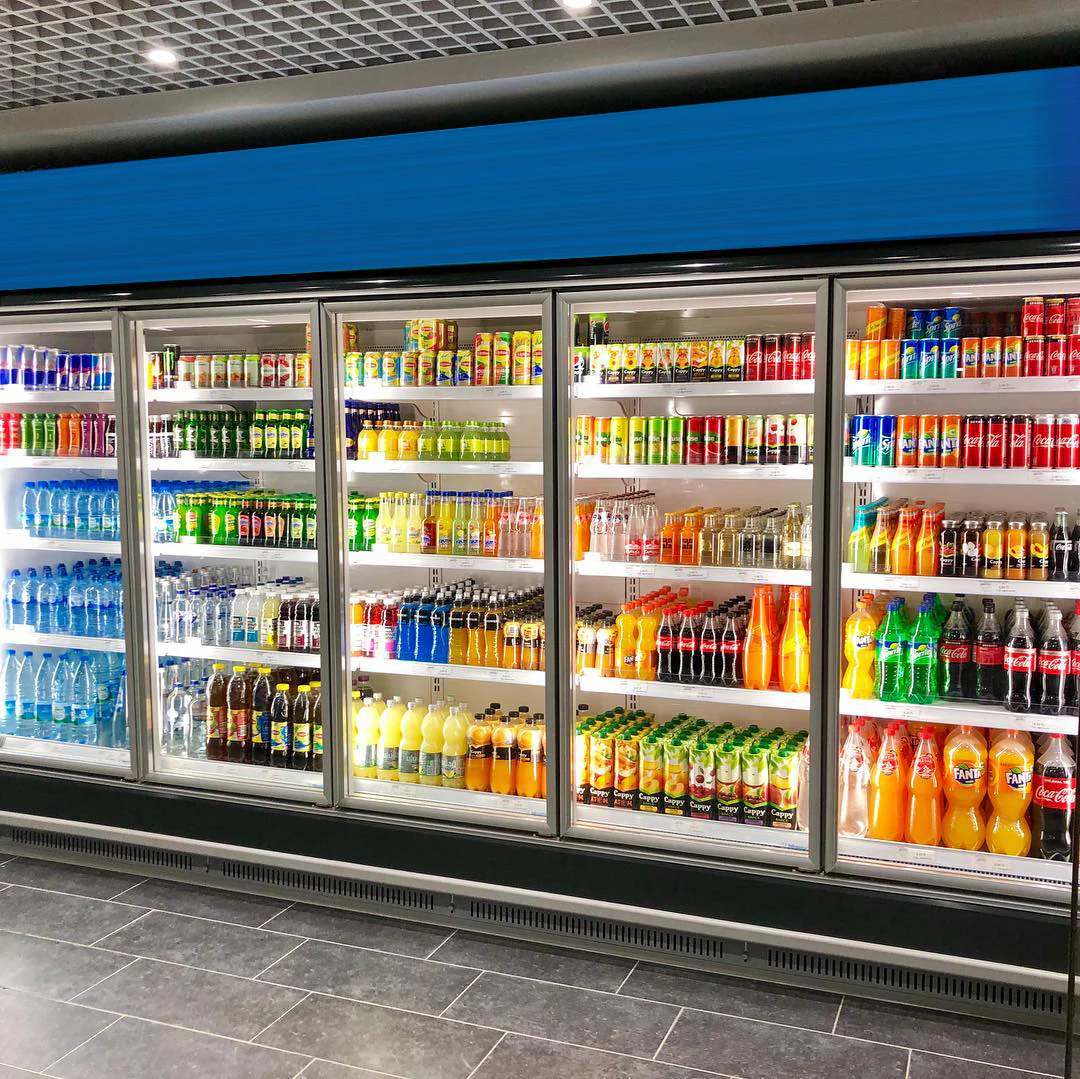 EuroCold 92" Three Glass Door Cooler Remote GDCDR-90-3D - Image 3