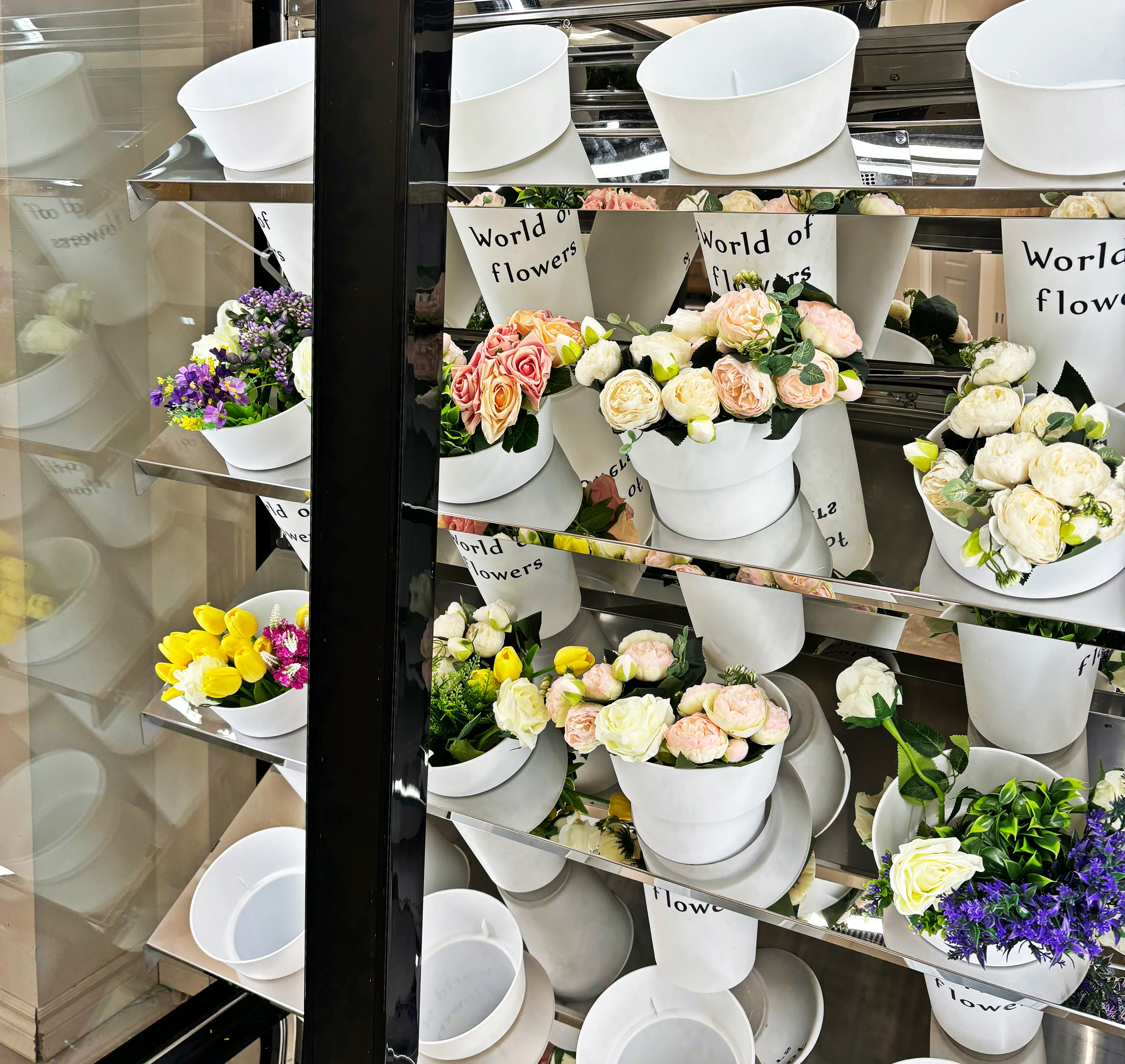 Alaska-Line Floral Showcase Refrigerator 54'' - Special Cooling System For Flowers 53.4 Cu.Ft. HIT-809 - Image 10