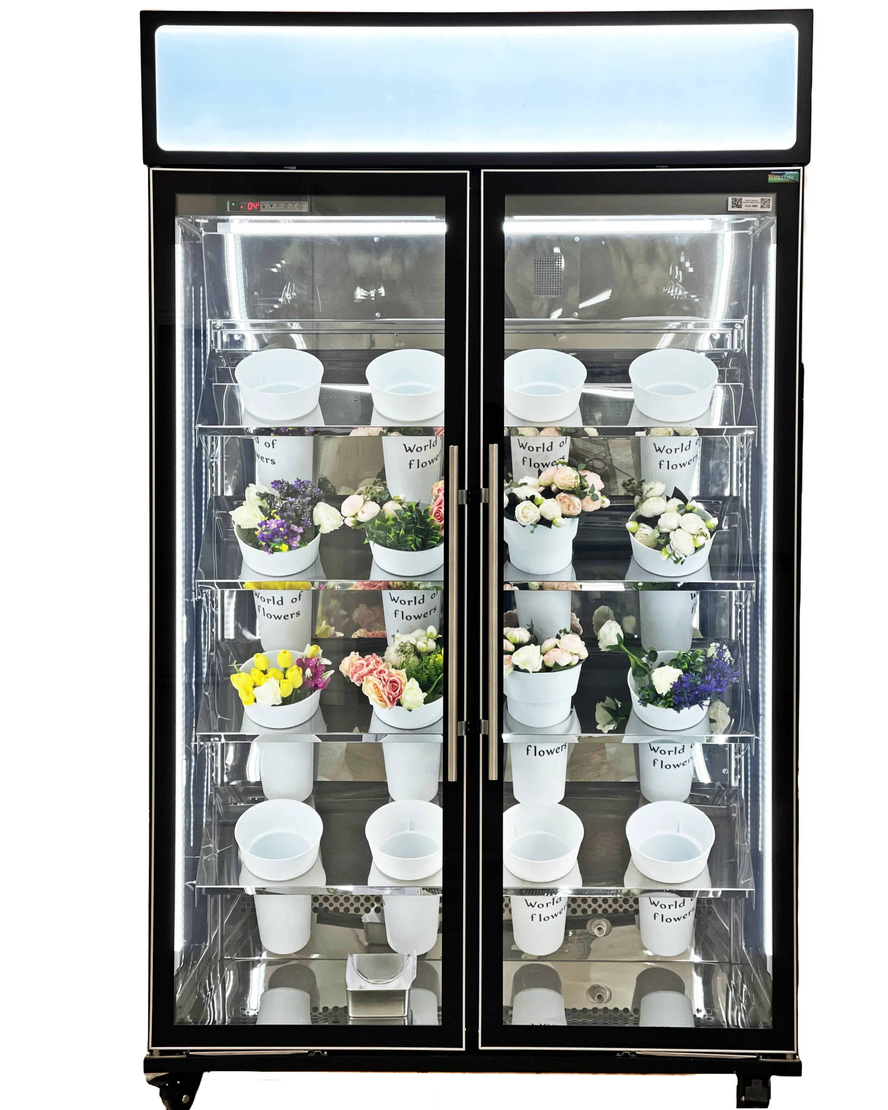 Alaska-Line Floral Showcase Refrigerator 54'' - Special Cooling System For Flowers 53.4 Cu.Ft. HIT-809 - Image 11