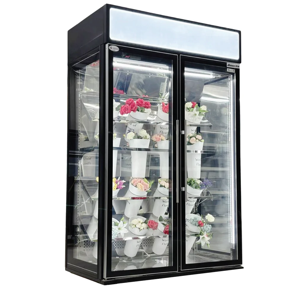 Alaska-Line Floral Showcase Refrigerator 54'' - Special Cooling System For Flowers 53.4 Cu.Ft. HIT-809 - Image 4