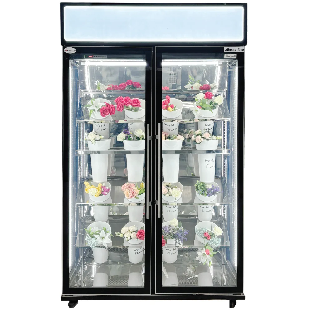 Alaska-Line Floral Showcase Refrigerator 54'' - Special Cooling System For Flowers 53.4 Cu.Ft. HIT-809 - Image 5
