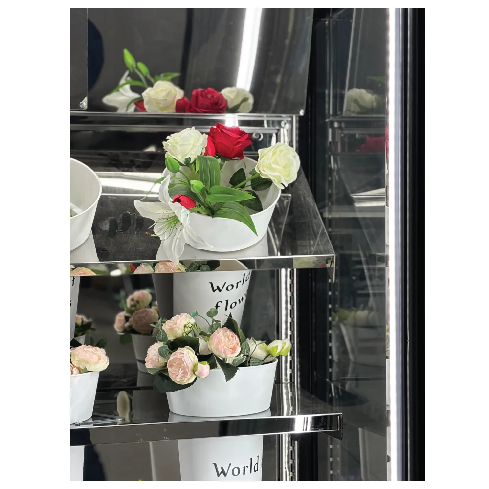 Alaska-Line Floral Showcase Refrigerator 54'' - Special Cooling System For Flowers 53.4 Cu.Ft. HIT-809 - Image 6
