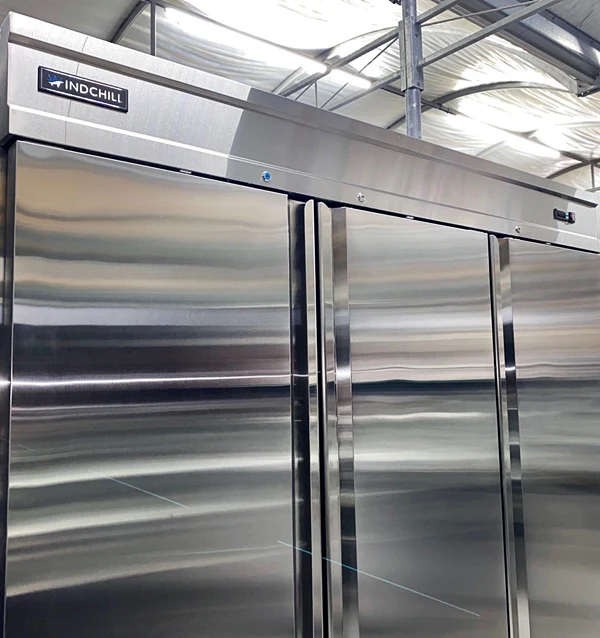 81" Windchill Stainless Steel Three Solid Door Freezer WC-3DSF-HC - Image 2